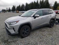 Salvage cars for sale from Copart Graham, WA: 2021 Toyota Rav4 XLE