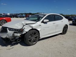 Salvage cars for sale at West Palm Beach, FL auction: 2019 Acura TLX Technology