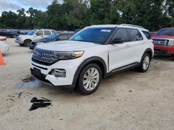 Salvage cars for sale at Ocala, FL auction: 2020 Ford Explorer Limited