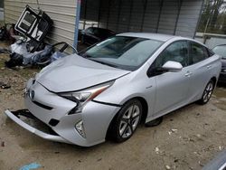 Salvage cars for sale from Copart Seaford, DE: 2016 Toyota Prius