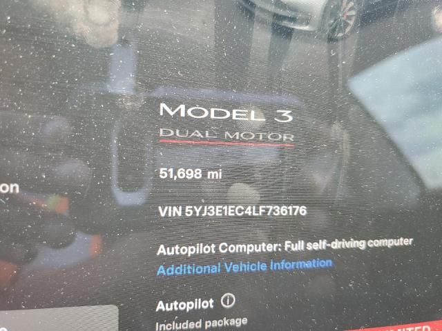 2020 Tesla Model 3