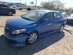 Salvage cars for sale from Copart Oklahoma City, OK: 2010 Toyota Corolla Base