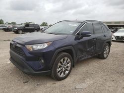 Salvage cars for sale from Copart Houston, TX: 2021 Toyota Rav4 XLE Premium