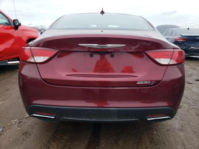 2016 Chrysler 200 S