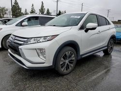 Salvage cars for sale at Rancho Cucamonga, CA auction: 2018 Mitsubishi Eclipse Cross SE