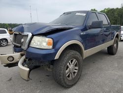 Salvage cars for sale at Dunn, NC auction: 2008 Ford F150 Supercrew