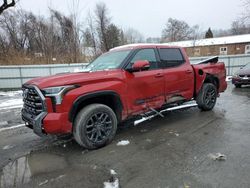 Salvage cars for sale at Albany, NY auction: 2023 Toyota Tundra Crewmax Platinum