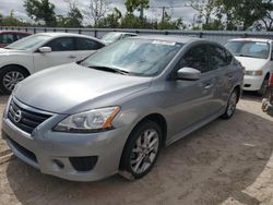 Salvage cars for sale from Copart Riverview, FL: 2014 Nissan Sentra S