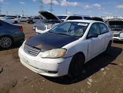 Carros con verificación Run & Drive a la venta en subasta: 2003 Toyota Corolla CE