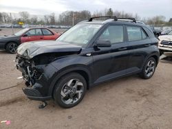 Salvage cars for sale from Copart Chalfont, PA: 2021 Hyundai Venue SEL