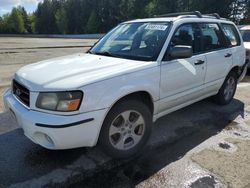 Subaru Forester 2.5xs salvage cars for sale: 2003 Subaru Forester 2.5XS