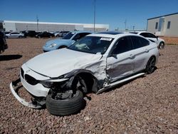 Salvage cars for sale from Copart Phoenix, AZ: 2018 BMW 430I Gran Coupe