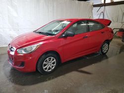 Salvage cars for sale from Copart Ebensburg, PA: 2012 Hyundai Accent GLS