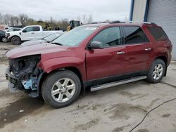 Salvage cars for sale at Duryea, PA auction: 2015 GMC Acadia SLE