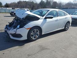 Salvage cars for sale from Copart Assonet, MA: 2018 Honda Civic LX