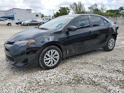 Salvage cars for sale from Copart Opa Locka, FL: 2019 Toyota Corolla L