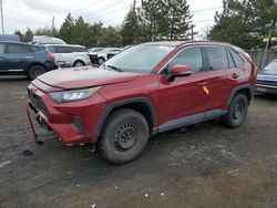 Salvage cars for sale at Denver, CO auction: 2020 Toyota Rav4 LE