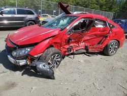 Honda Civic ex salvage cars for sale: 2018 Honda Civic EX