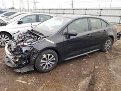 Salvage cars for sale from Copart Elgin, IL: 2022 Toyota Corolla LE