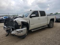 Salvage cars for sale at Houston, TX auction: 2017 GMC Sierra C1500 SLE
