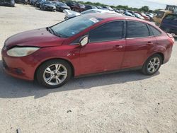Salvage cars for sale at San Antonio, TX auction: 2014 Ford Focus SE