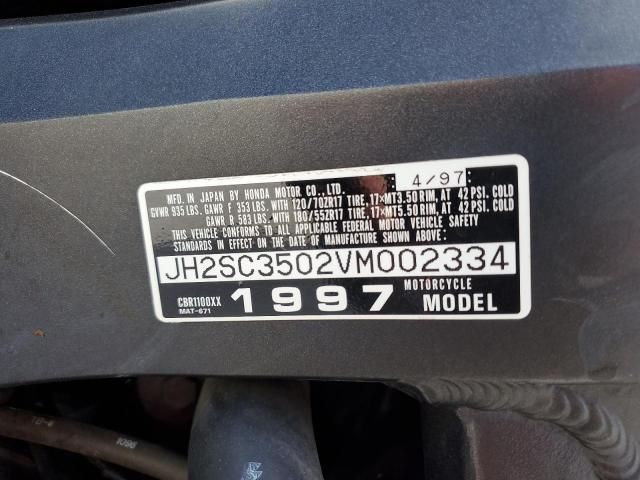 1997 Honda CBR1100 XX