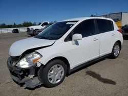 Salvage cars for sale from Copart Fresno, CA: 2012 Nissan Versa S