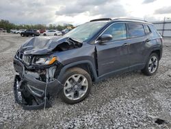 Salvage SUVs for sale at auction: 2021 Jeep Compass Limited