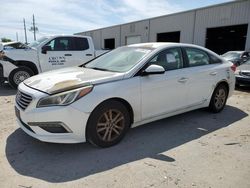 Salvage cars for sale at Jacksonville, FL auction: 2015 Hyundai Sonata SE