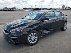 Salvage cars for sale at Fresno, CA auction: 2020 KIA Forte FE