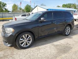 Salvage cars for sale from Copart Wichita, KS: 2011 Dodge Durango R/T