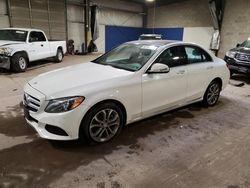 Mercedes-Benz salvage cars for sale: 2016 Mercedes-Benz C 300 4matic