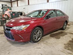 Salvage cars for sale at Lansing, MI auction: 2017 Toyota Camry LE