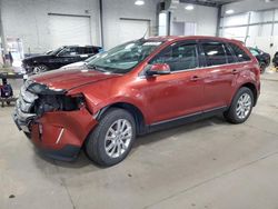 Salvage cars for sale at Ham Lake, MN auction: 2014 Ford Edge Limited