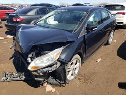 Salvage cars for sale from Copart Elgin, IL: 2014 Ford Focus SE