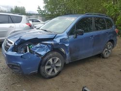 Subaru salvage cars for sale: 2017 Subaru Forester 2.5I