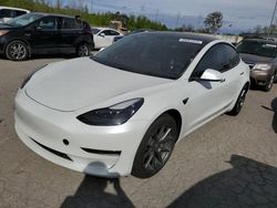 Salvage cars for sale at Bridgeton, MO auction: 2021 Tesla Model 3