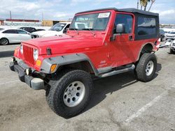 Vehiculos salvage en venta de Copart Van Nuys, CA: 2004 Jeep Wrangler / TJ Sport