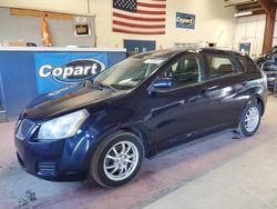 Salvage cars for sale from Copart Angola, NY: 2009 Pontiac Vibe