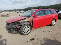 Salvage cars for sale from Copart Greenwell Springs, LA: 2012 Volkswagen Jetta TDI