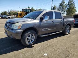 Salvage cars for sale from Copart Denver, CO: 2011 Nissan Titan S