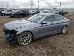 Salvage cars for sale from Copart Elgin, IL: 2014 BMW 535 XI
