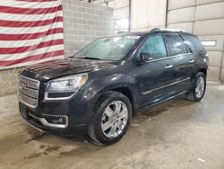 Salvage cars for sale at Columbia, MO auction: 2015 GMC Acadia Denali