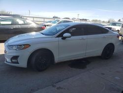 Salvage cars for sale at Dyer, IN auction: 2019 Ford Fusion SE