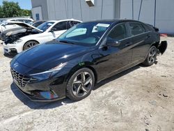 Salvage cars for sale at Apopka, FL auction: 2022 Hyundai Elantra Limited