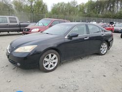 Salvage cars for sale from Copart Waldorf, MD: 2008 Lexus ES 350