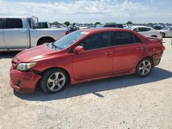 Salvage cars for sale at San Antonio, TX auction: 2012 Toyota Corolla Base