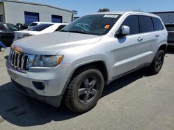 Salvage cars for sale at Hayward, CA auction: 2011 Jeep Grand Cherokee Laredo