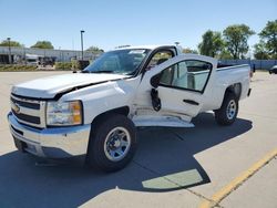 Salvage cars for sale at Sacramento, CA auction: 2012 Chevrolet Silverado C1500 LT