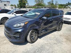 Salvage cars for sale from Copart Opa Locka, FL: 2020 KIA Sportage S
